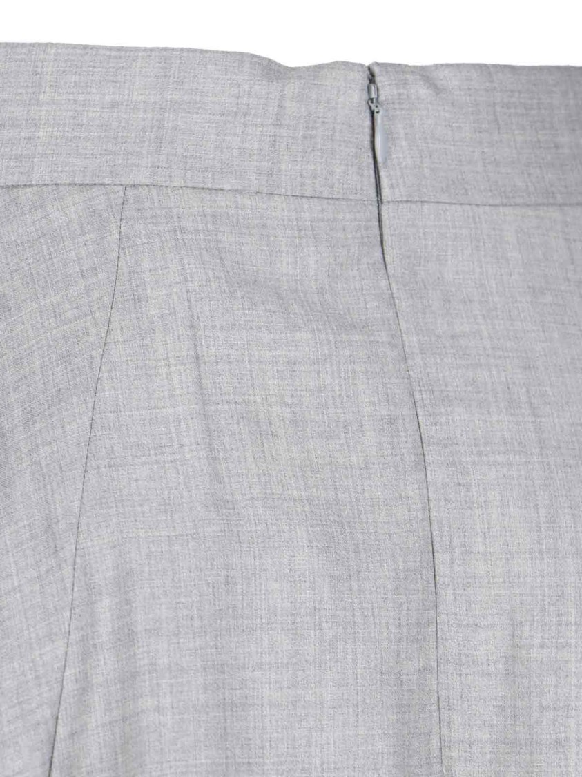 Sa Su Phi Flared Maxi Skirt In Grey