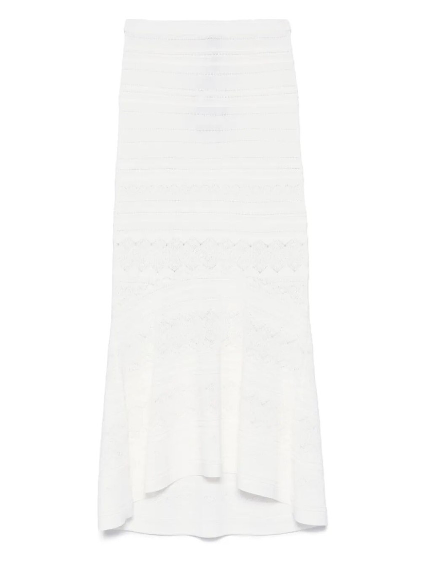 Twinset Twin-set Maxi Skirt With Flowing Silhouette