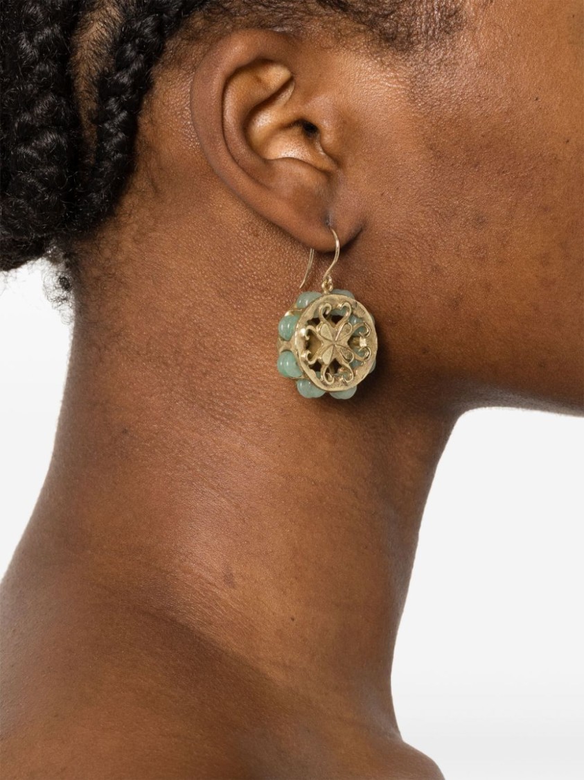 ALEMAIS ALEMAIS ENCANTO TAMBOURINE EARRINGS 