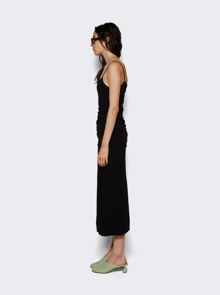PROENZA SCHOULER PROENZA SCHOULER BLAIRE MIDI DRESS BLACK 