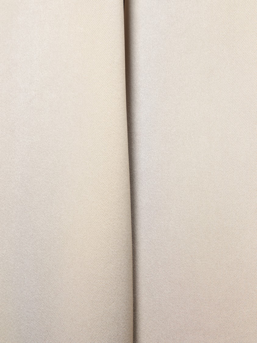 BLANCA VITA BLANCA VITA TAILORED BEIGE TROUSERS WITH ELASTICATED WAISTBAND