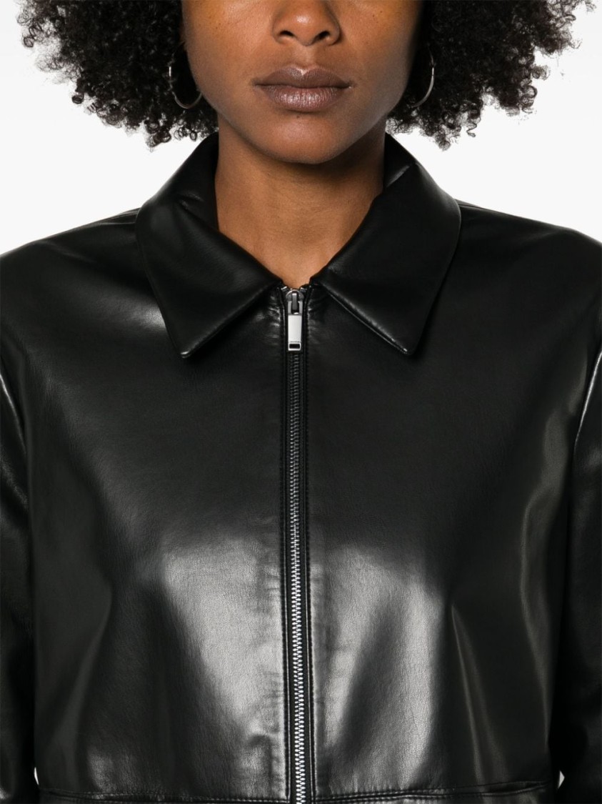 Shop Calvin Klein Women's Parka With Design And High-quality Materials In Black