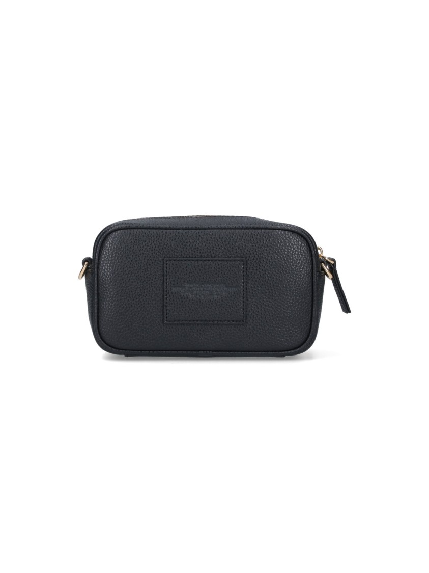 Marc Jacobs Leather Shoulder Bag In Black