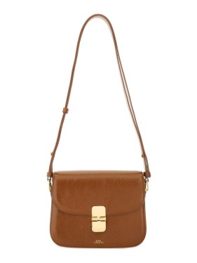 A.P.C. Louise Small Shopper Bag - Pvc - Orange Tote Bag