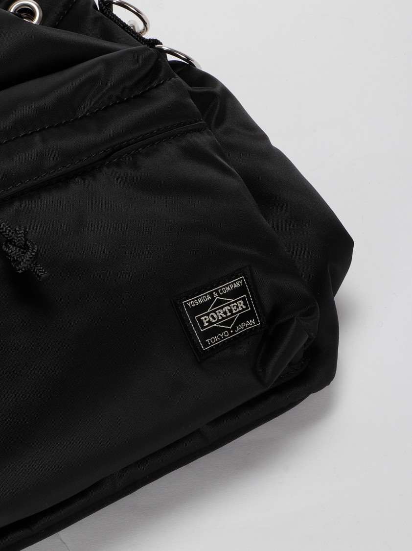 Porter-yoshida & Co Porter Yoshida & Co Drawstring Black Nylon Bag