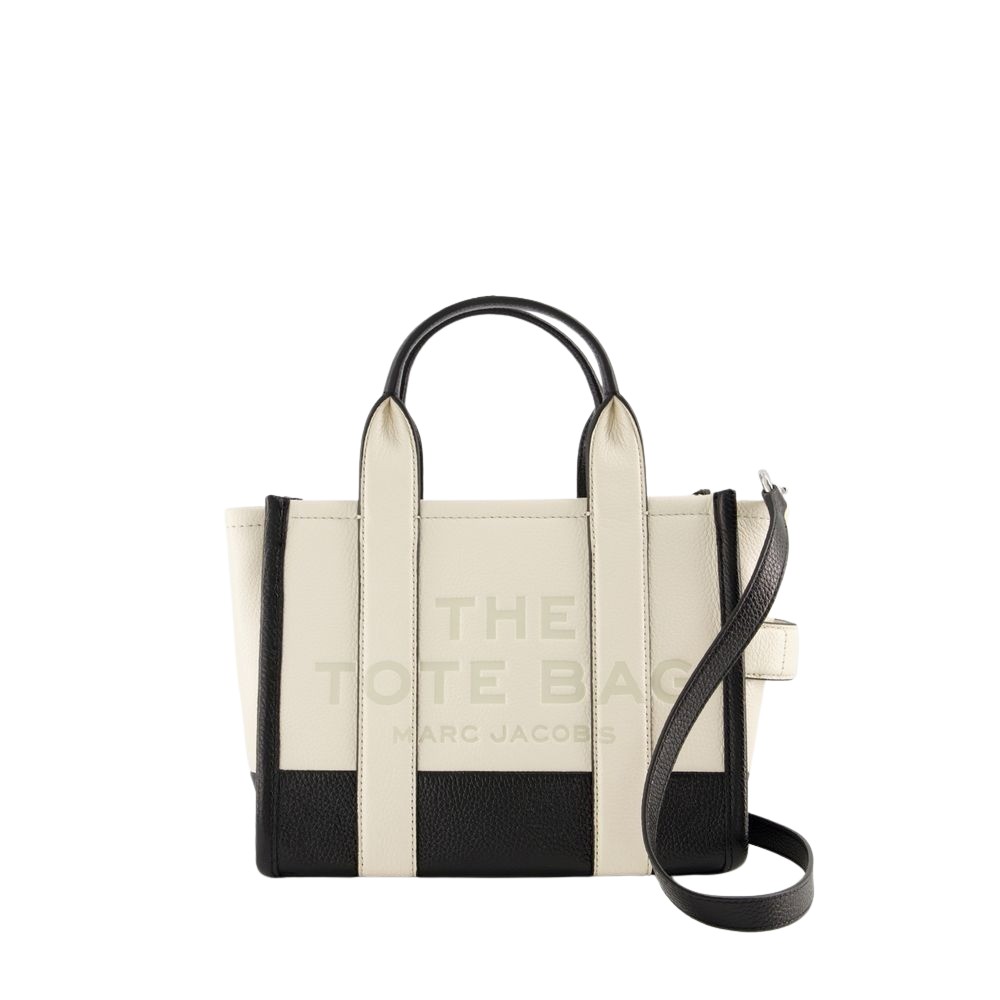 Marc Jacobs The Small Tote - Leather - Ivory In Neutrals