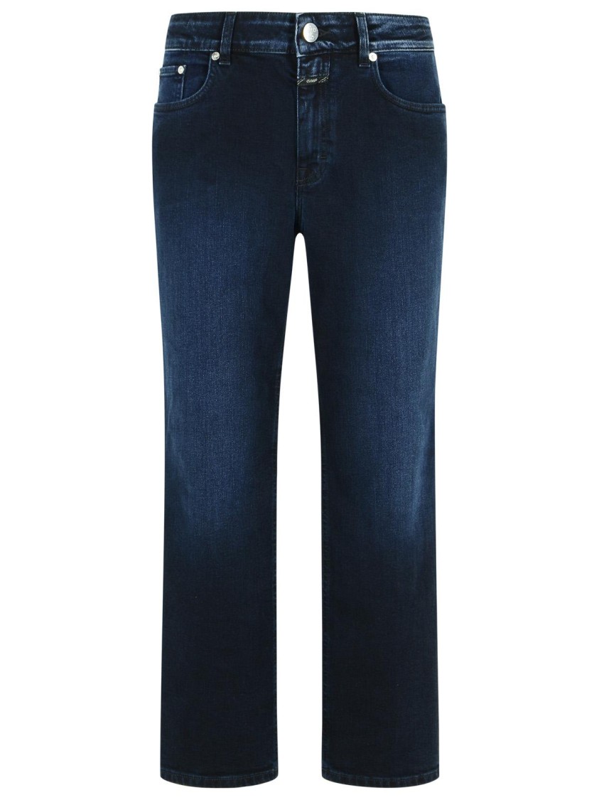Closed Milo Midnight Blue Cotton Jeans In Blue