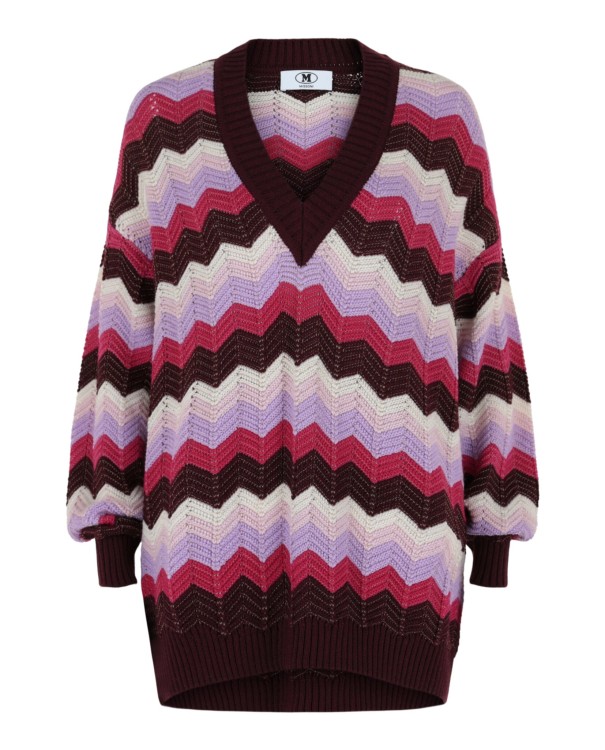 MISSONI 長袖ニット Mサイズ MISSONI ミッソーニ 長袖ニット 良好 マルチカラー ウール