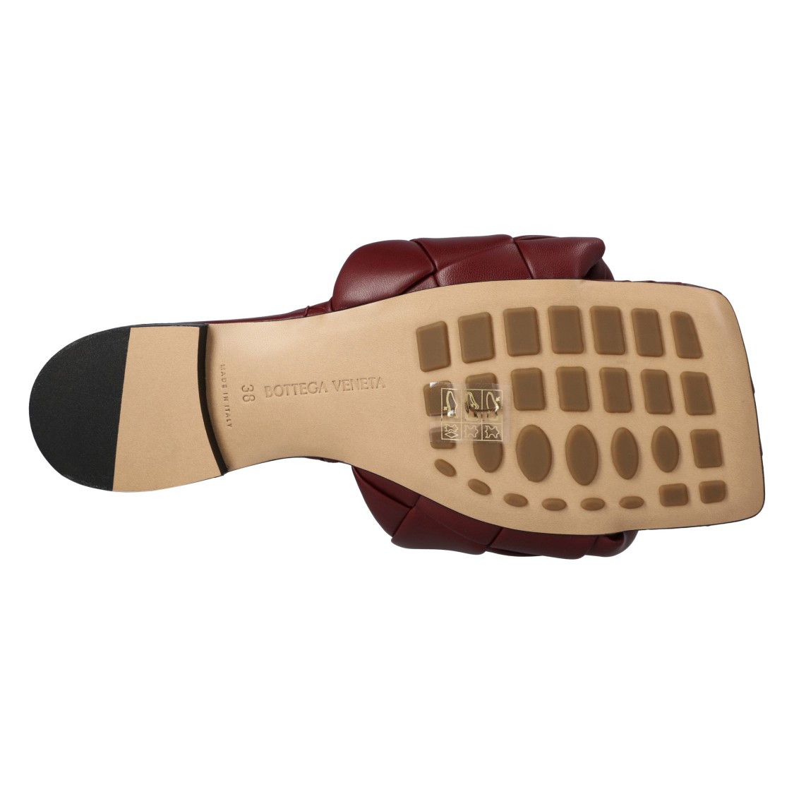 Bottega Veneta Lido Leather Slides