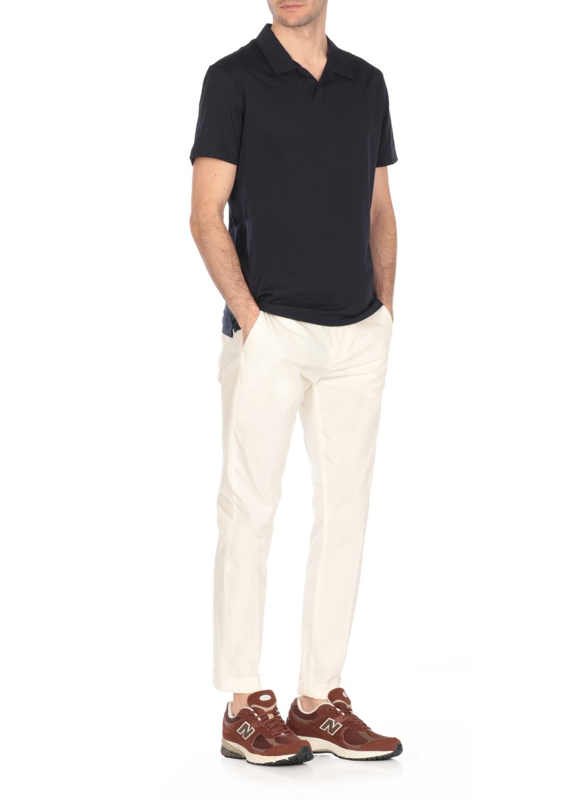 Dondup Gaubert Trousers In White