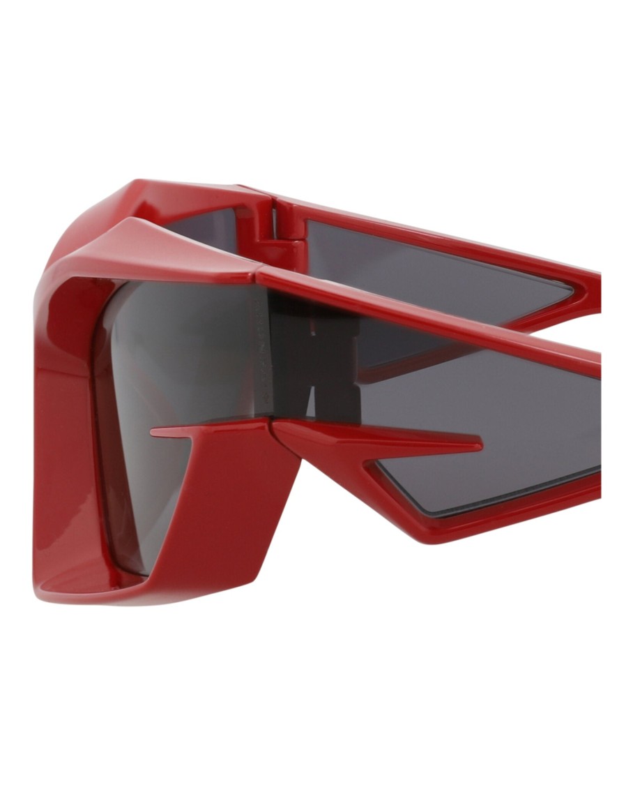 Givenchy Shield-frame Injection Sunglasses In Red