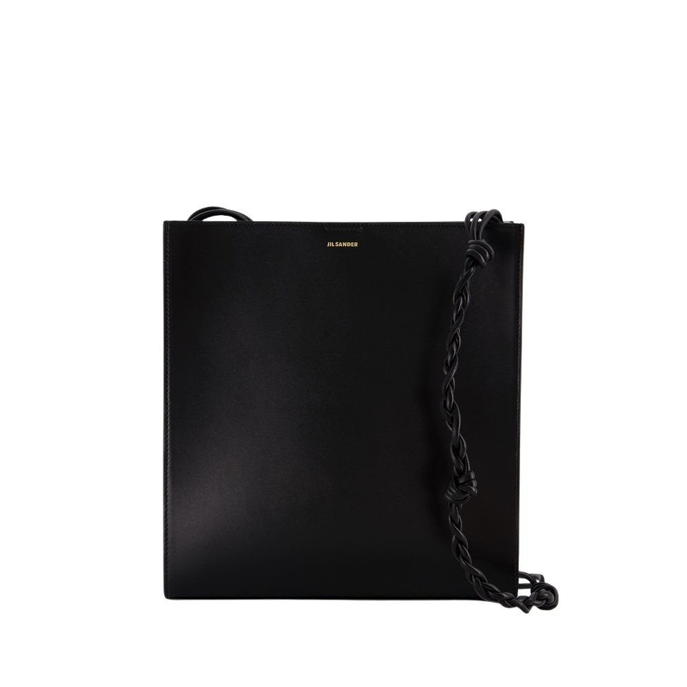 Jil Sander Tangle Hobo Bag - Leather - Black