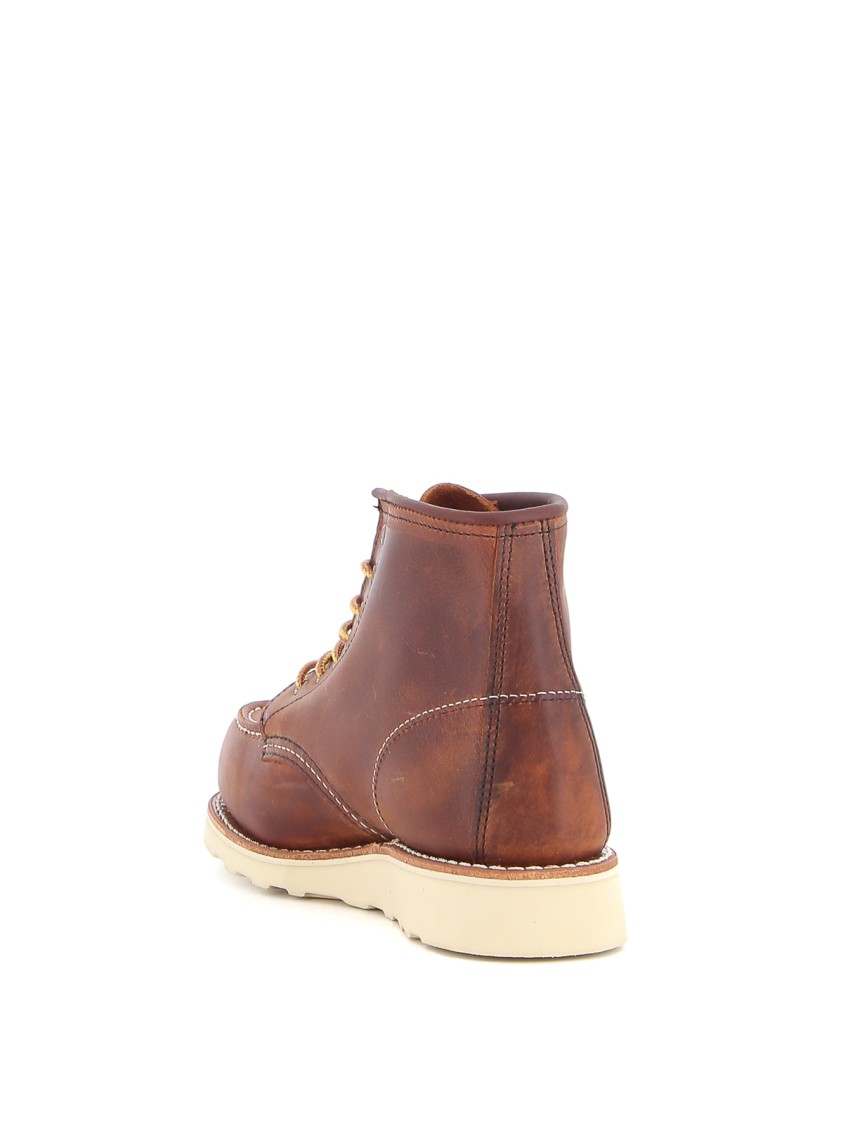 Red Wing Brown Leather Ankle Boot In Brown
