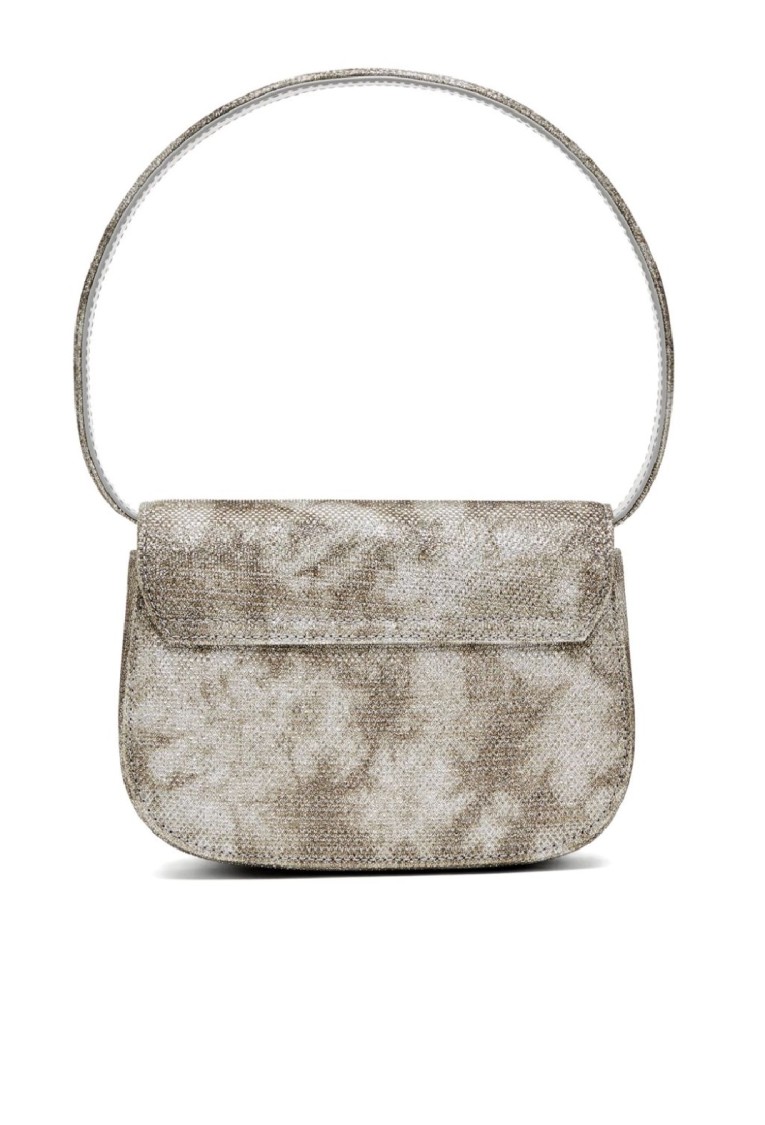 Diesel Textured Finish Shoulder Bag In Multi