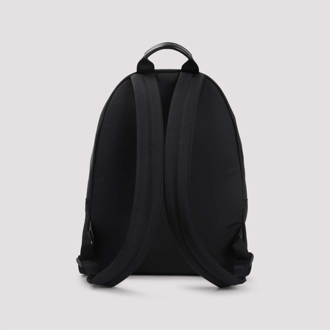 Givenchy Rounded Silhouette Backpack With Subtle Logo Detail In Black