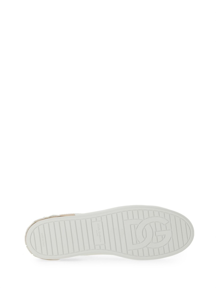 Shop Dolce & Gabbana Sneaker Portofino In White
