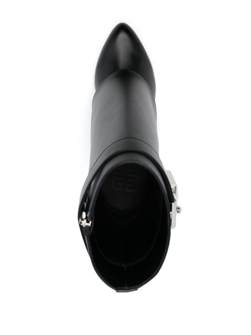 Givenchy Ankle Boots With Pointed Toe In Black