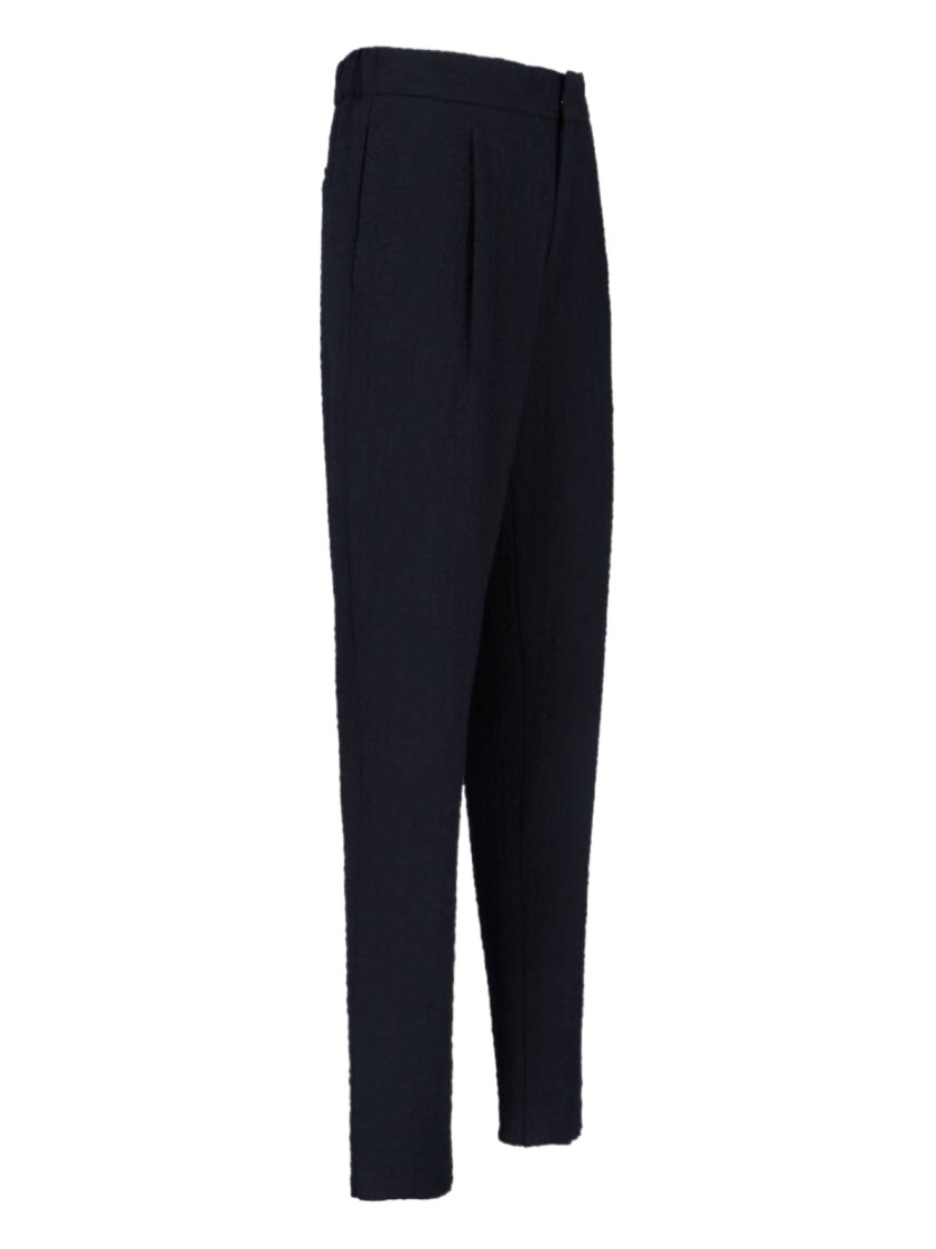Giorgio Armani Straight-leg Chinos With Virgin Wool Finish