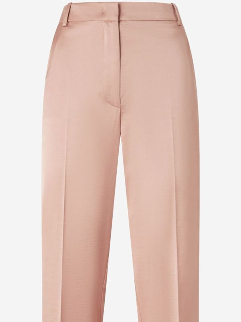 Pinko Elegant Satin Trousers For Ceremonies