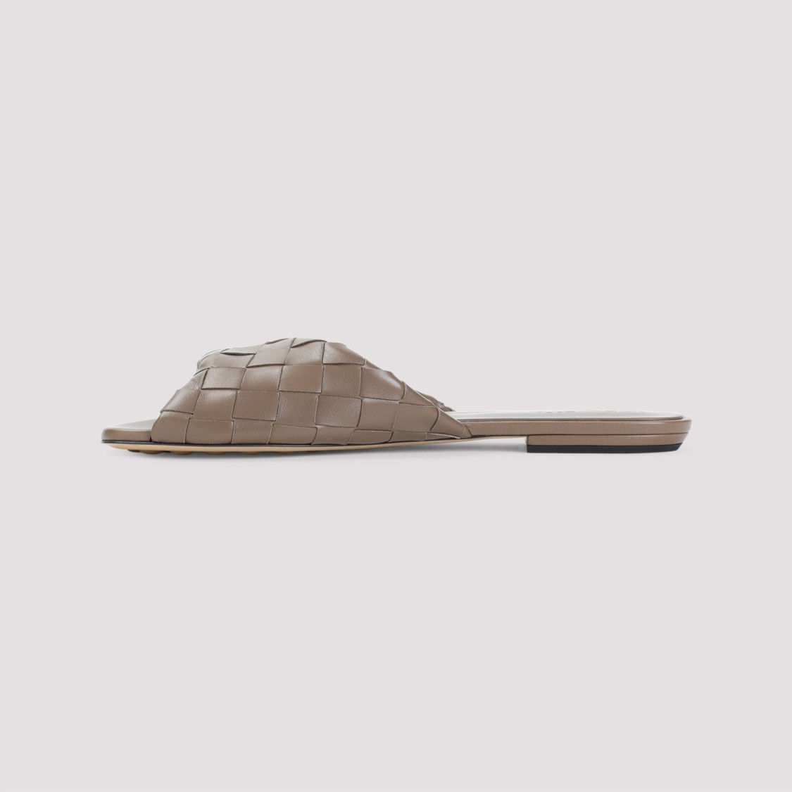 Bottega Veneta Blink Flap Sandals In Brown