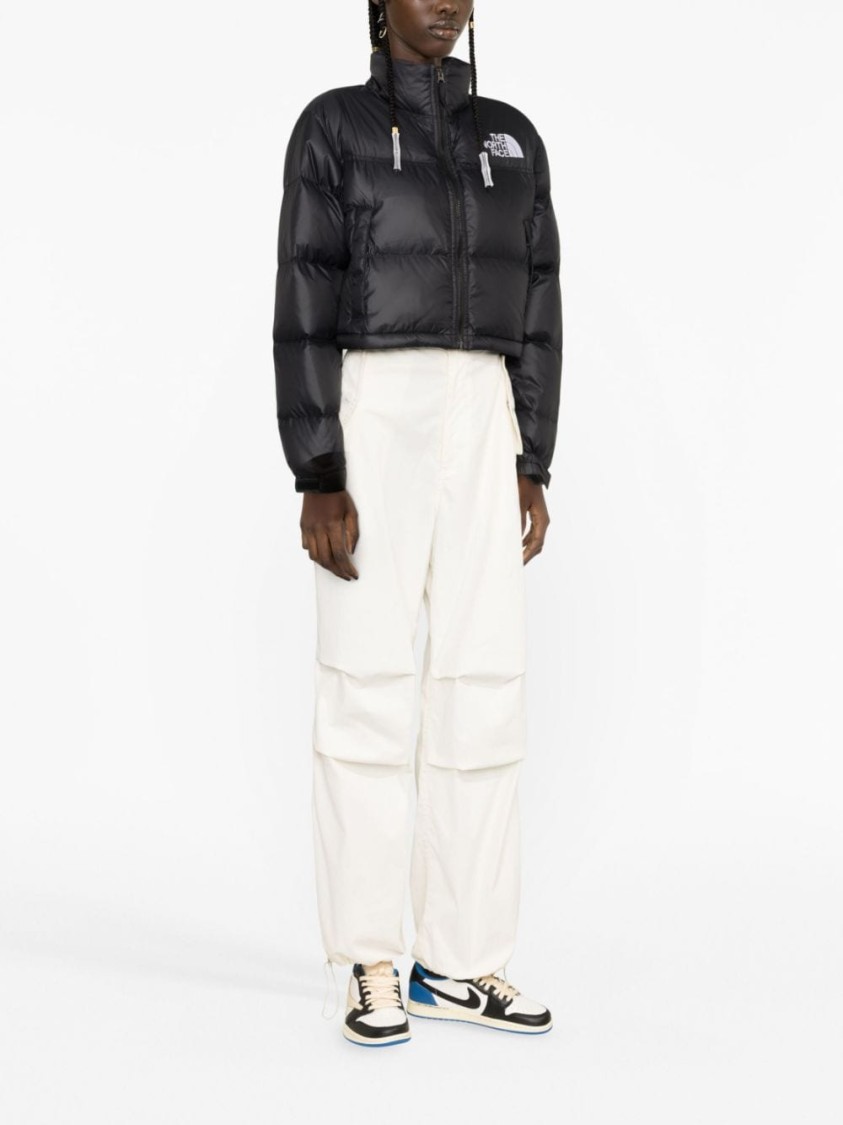 THE NORTH FACE THE NORTH FACE CROPPED PUFFER PARKA WITH FUNCTIONAL ZIPPER