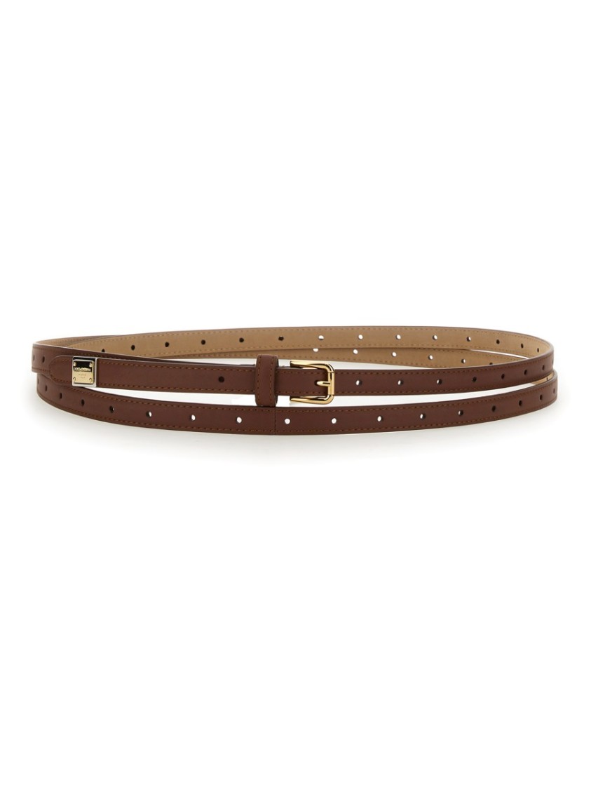 DOLCE & GABBANA DOLCE & GABBANA BELT WITH LOGO