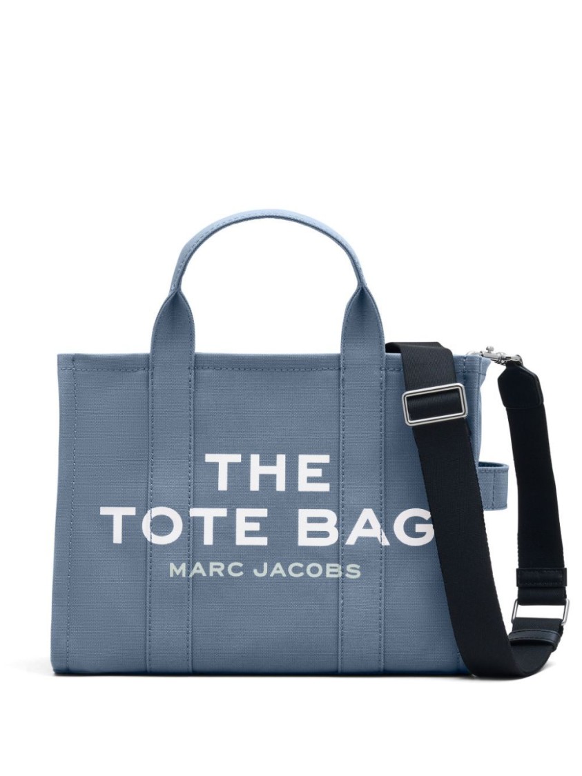 Marc Jacobs Medium Canvas Tote Bag With Logo Print