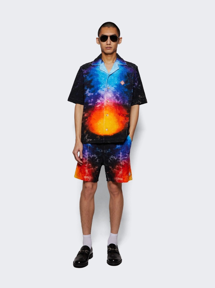 Casablanca The Gradient Towelling Bermuda And Short Multicolor