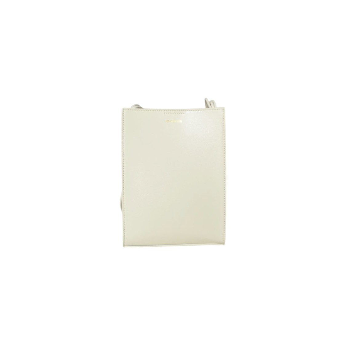 Jil Sander White Embossed Crocodile Effect Shoulder Bag In Red