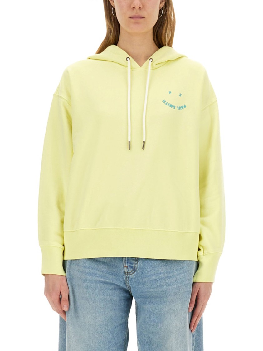 PS BY PAUL SMITH PS PAUL SMITH RELAXED FIT ORGANIC COTTON HOODIE
