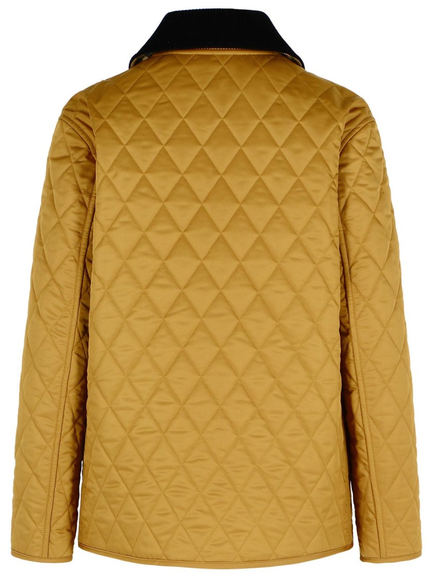 Shop Burberry Dranelefd' Beige Polyester Jacket