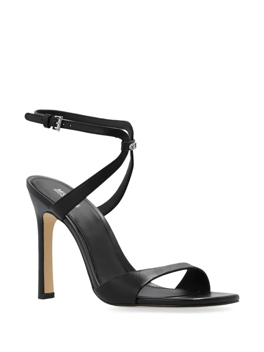 Michael Kors Amara High Sandal In Black