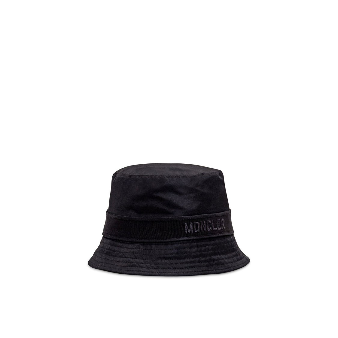 Moncler Logo Bucket Cap Women In Black