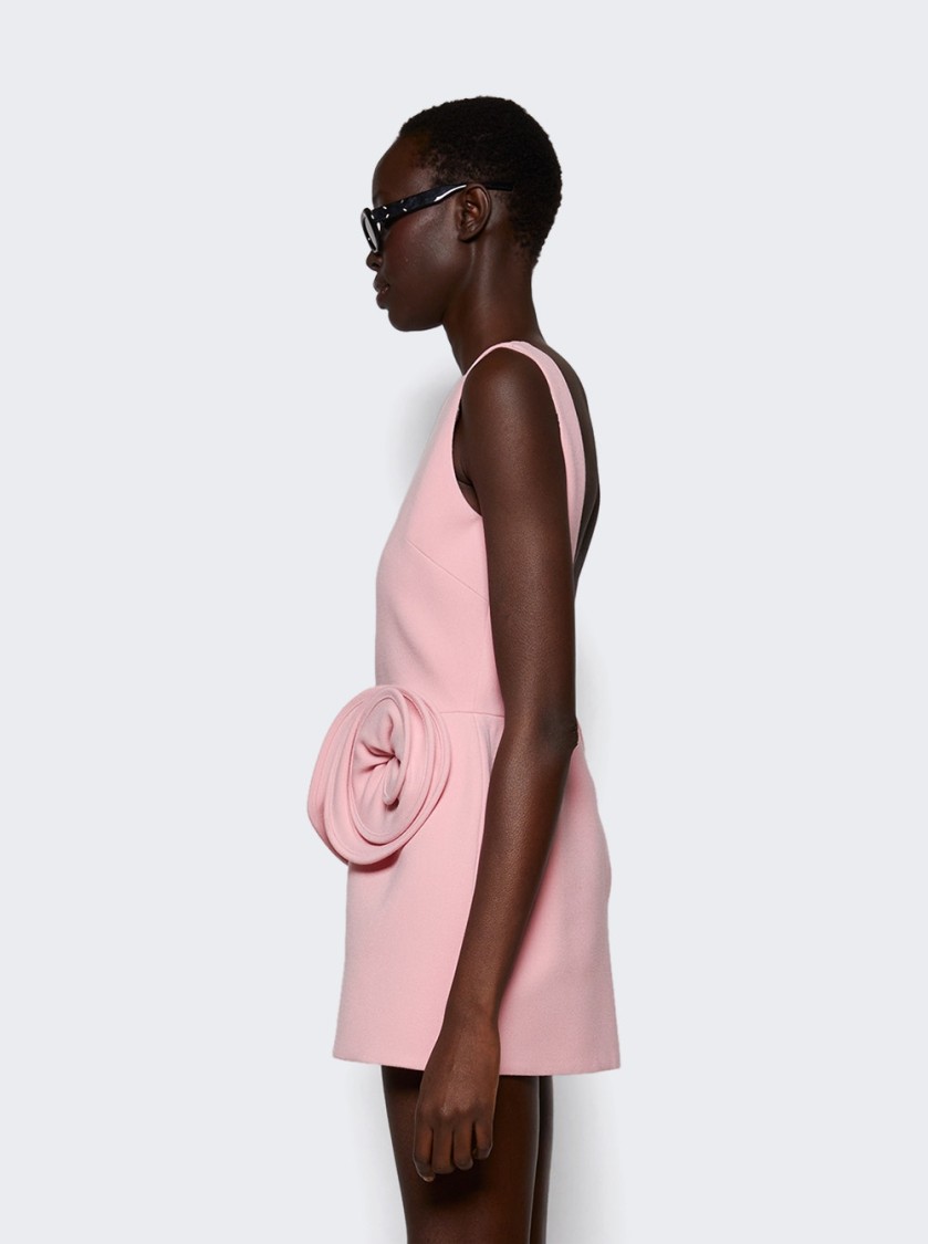 Magda Butrym Floral Applique Dress Pink In Pink