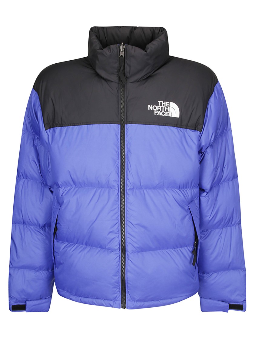 Shop The North Face Quilted Jacket With Hidden Hood In Blue