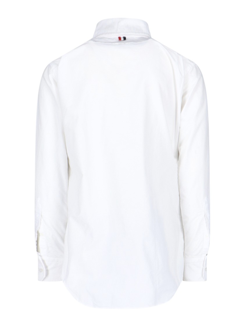 Thom Browne Classic Oxford Shirt In White