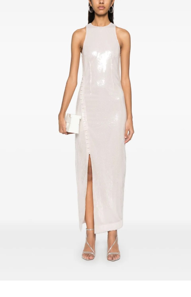 Rotate Birger Christensen Rotate Fitted Sequin-embellished Dress