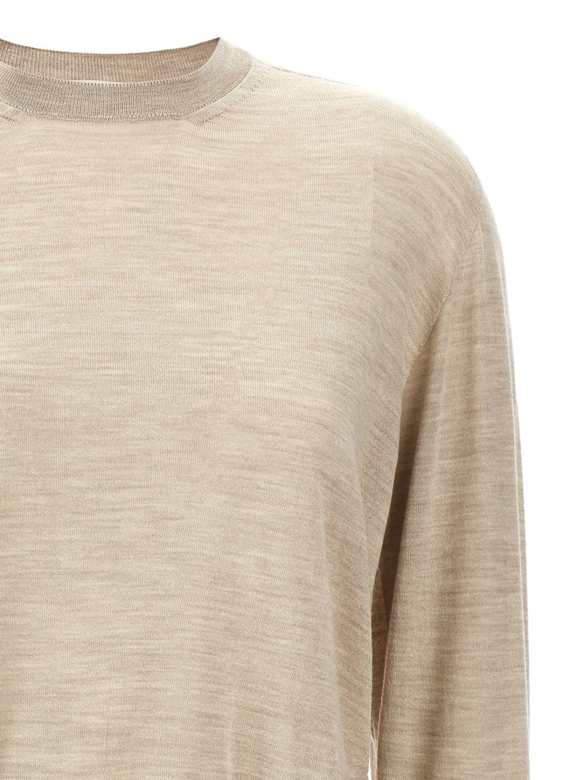 Jil Sander Asymmetrical Mesh Sweaters And Cardigans