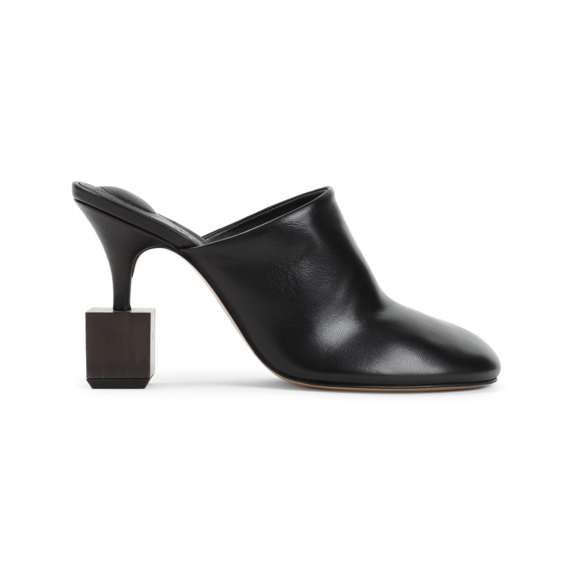 Shop Jacquemus Bisou Mules In Black