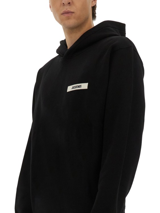 パーカー・フーディ Jacquemus Relaxed Fit Black Hoodie With Drawstring Jacquemus Relaxed Fit Black Hoodie With Drawstring | ModeSens