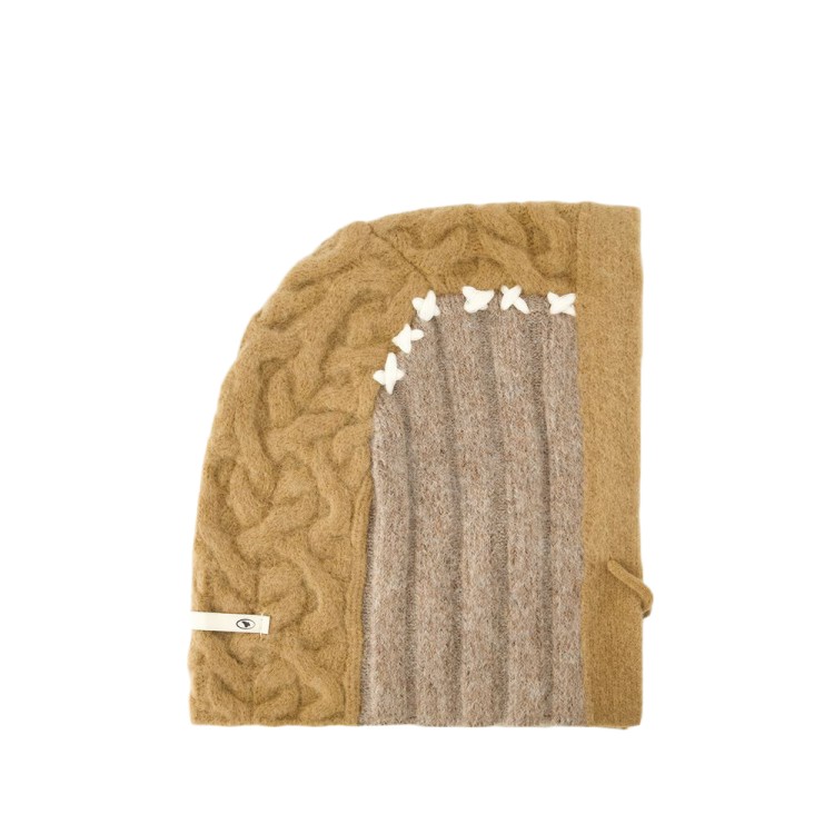 Ader Error Balaclava - Nylon - Brown Hat in Brown | THE LIST