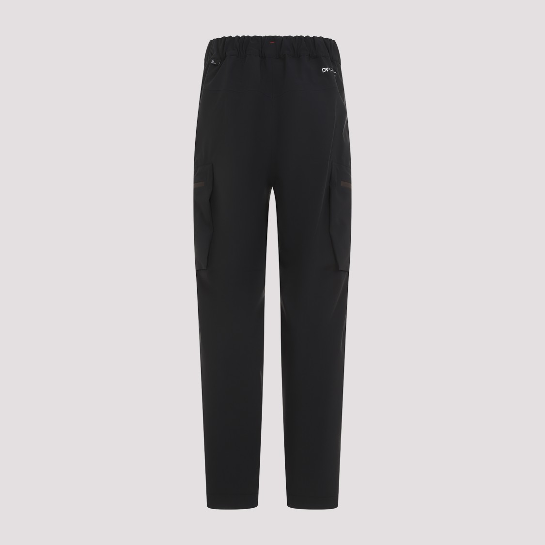 Shop Moncler Grenoble Tailored Trousers With Elastic Waistband In Black