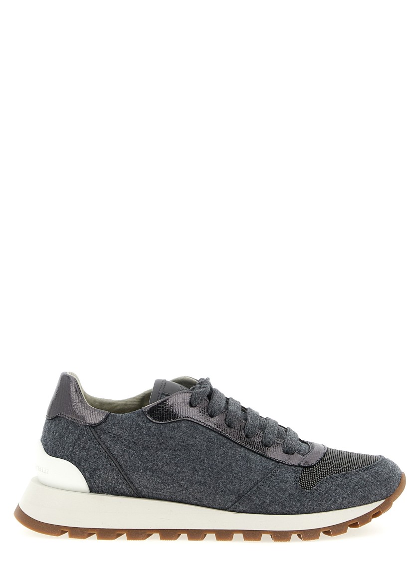 Brunello Cucinelli Runners Precious Toe' Sneakers