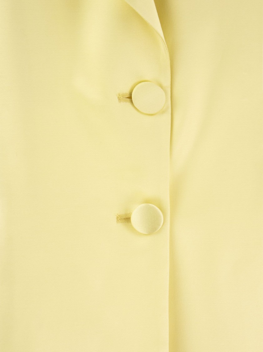 Saulina Agnese - Two-Button Viscose Blend Blazer | THE LIST