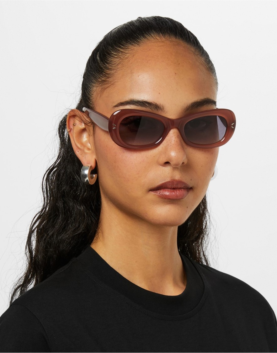 Mcq By Alexander Mcqueen Mcq Mq0383 Collection 0 Sunglasses In Red
