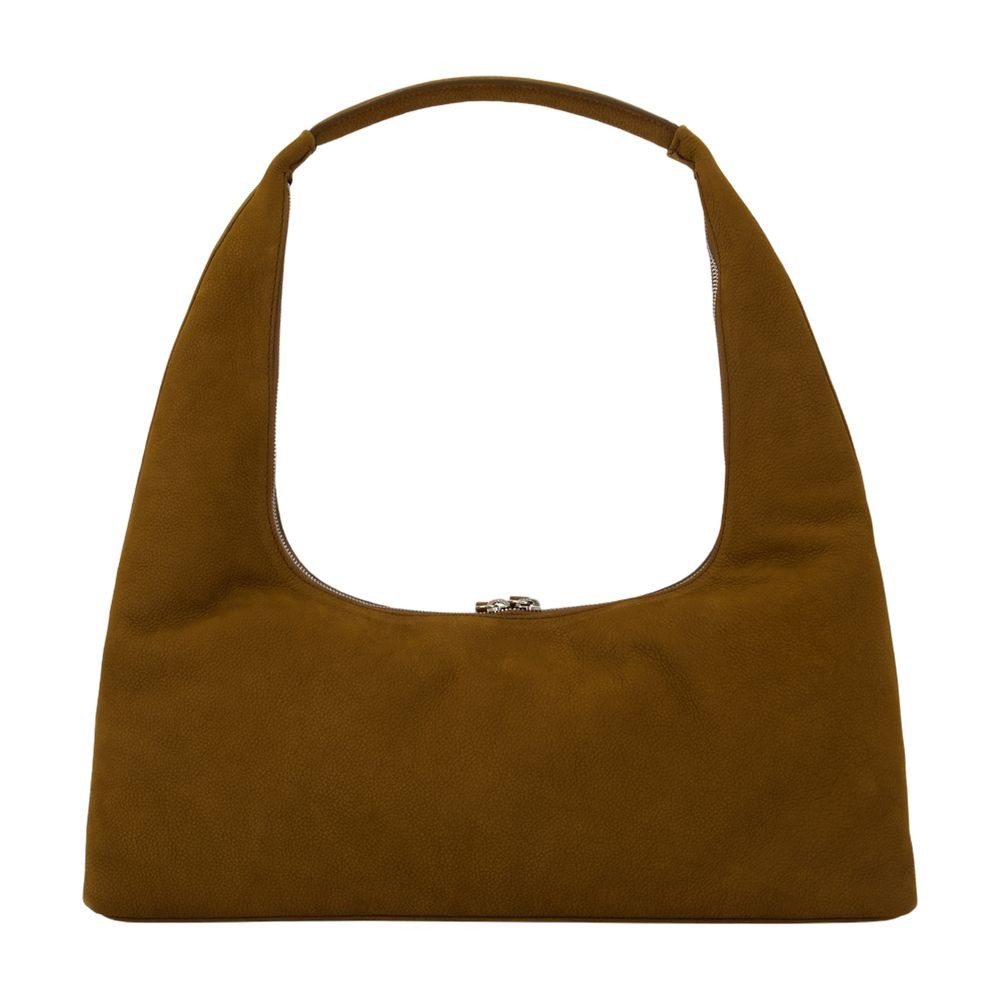 Shop Margesherwood Large Shoulder Bag - Leather - Brown