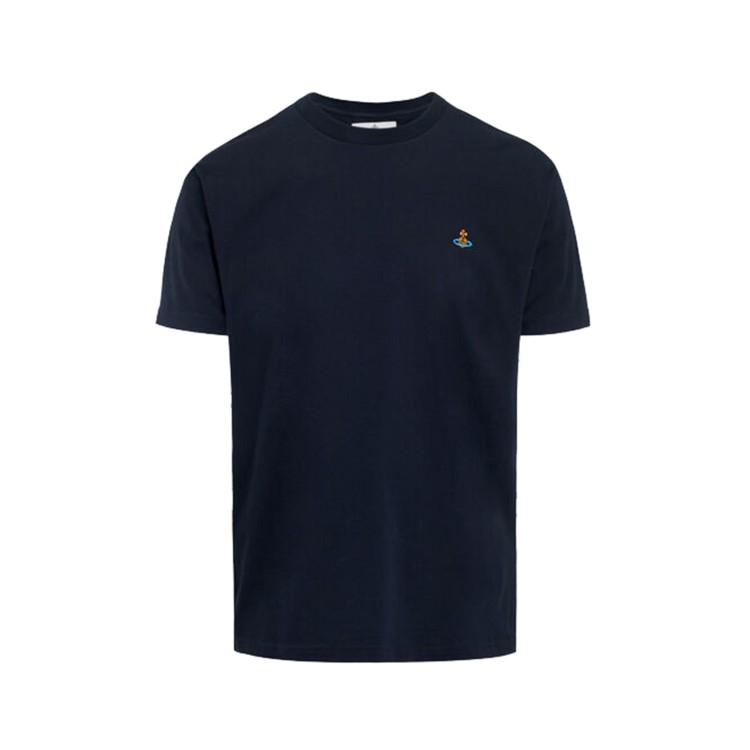 Vivienne Westwood｜ (OVERSIZED TEE MULTICOLOR ORB (3G010 Vivienne Westwood Multicolor Orb Design Cotton Oversized Tee