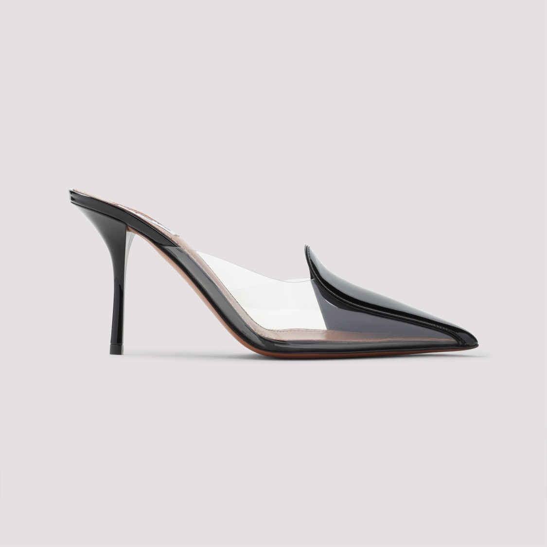 Shop Alaïa 90 Mules In Red