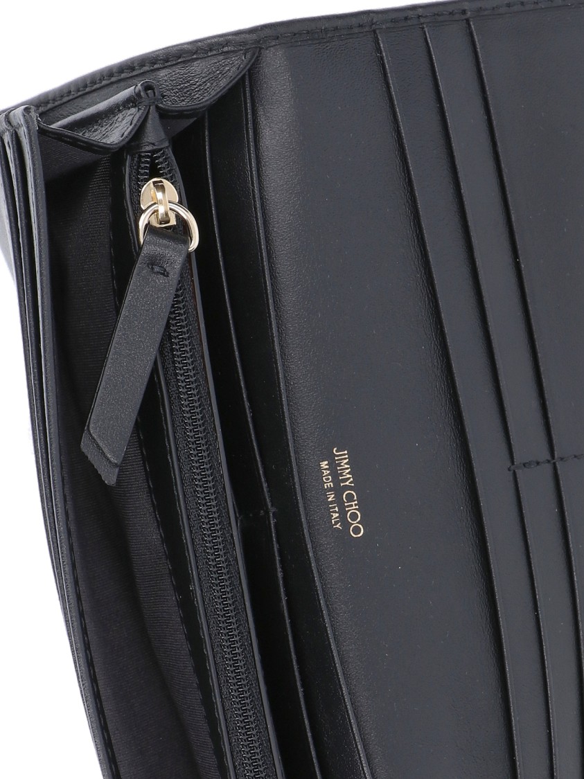 Jimmy Choo "nino" Wallet – Black