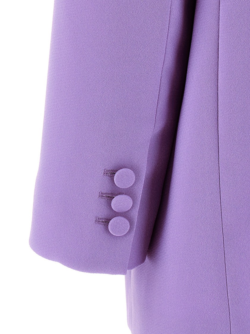 The Andamane Tailored Blazer With Functional Elements In Purple